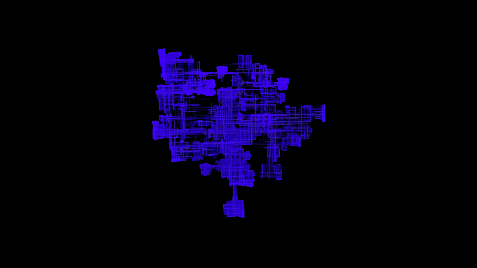 Screenshot of Music-Reactive Ant Simulation